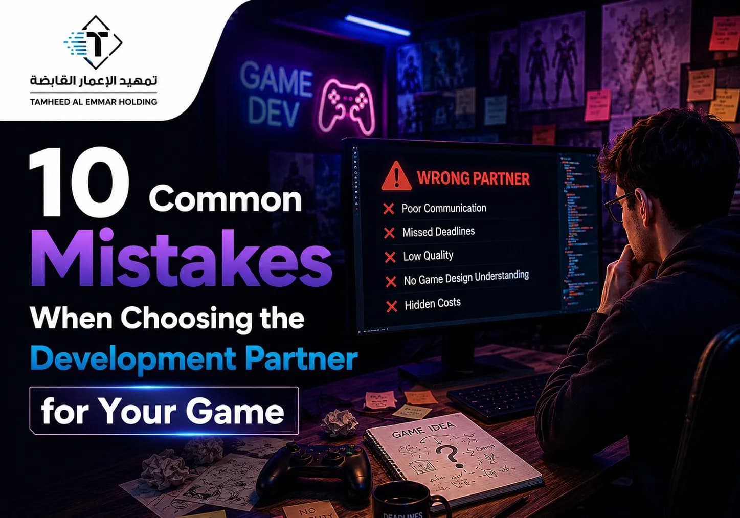 10-common-mistakes-when-choosing-the-right-development-partner-for-your-game